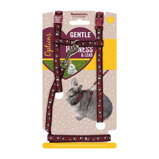 Rosewood Boredom Breaker Gentle Harness & Lead Set