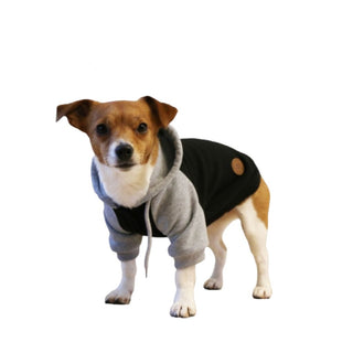 Black & Grey Hoodie Jumper