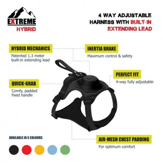 Extreme Hybrid Harness Tactical Black