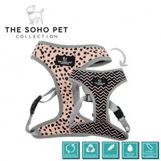 Dalmatian/Zigzag Reversible Harness