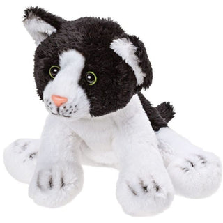 Suki Bear Small Black & White Cat