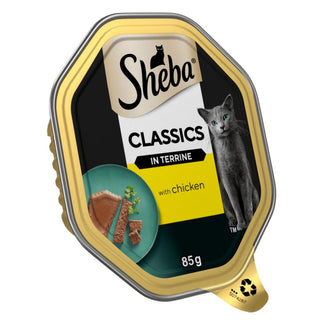Sheba Cat Tray Classic Terrine With Chicken