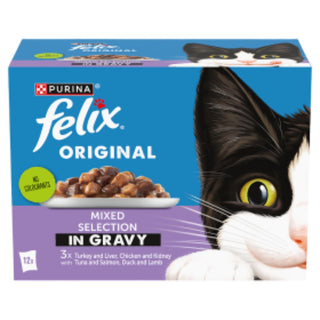Felix Original Mixed Selection in Gravy Wet Cat Food