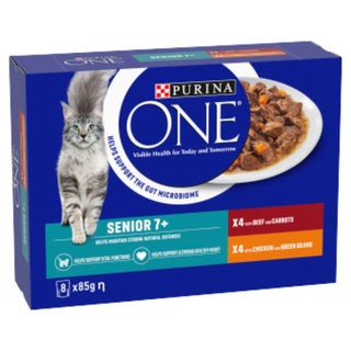 Purina One Mini Fillets Senior 7+ Chicken & Beef