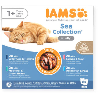 Iams Delights Adult Cat Sea Collection Jelly
