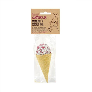 Raspberry 'n' Coconut Cone