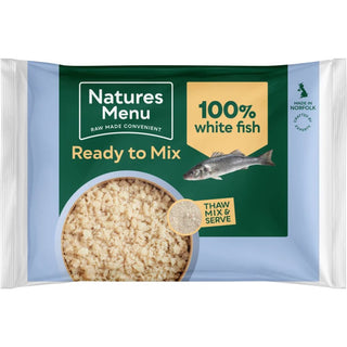Natures Menu Frozen Block White Fish