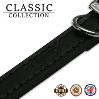 Ancol Leather Stud Collar