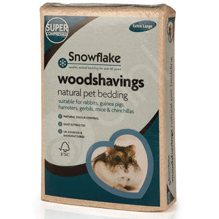 Snowflake Woodshavings