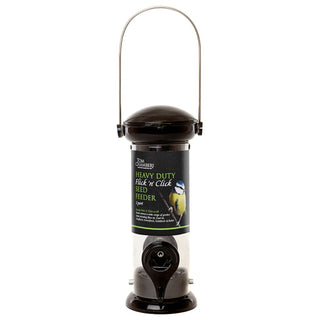 Tom Chambers Heavy Duty Flick n Click Seed Feeder - 2 port