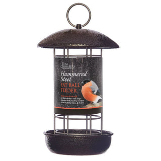 Tom Chambers Hammered Steel Fat Ball Feeder
