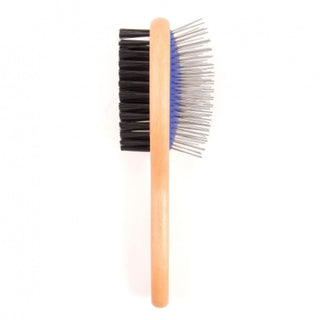 Wood Handle Double Sided Brush