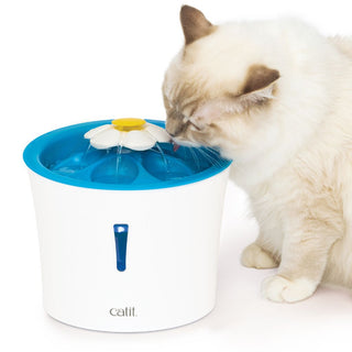 Catit Flower Fountain with Led Nightlight
