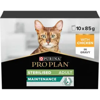 Pro Plan Cat Sterilised Chicken In Gravy
