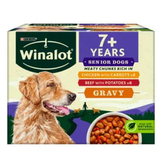 Winalot Perfect Senior Mixed Variety Chunks Gravy