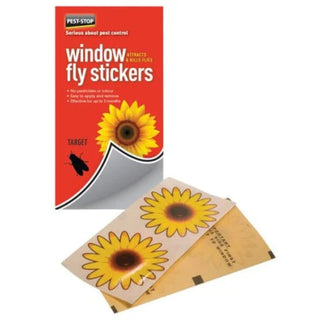 Pest-Stop Window Fly Stickers