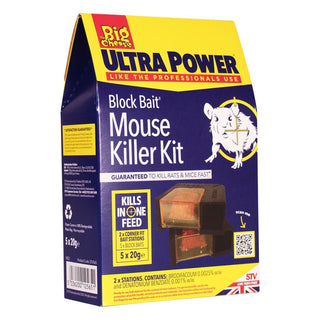 Block Bait Mouse Killer Kit