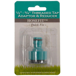 Hosefit 1/2-3/4 Threaded Tap Adaptor & Reducer