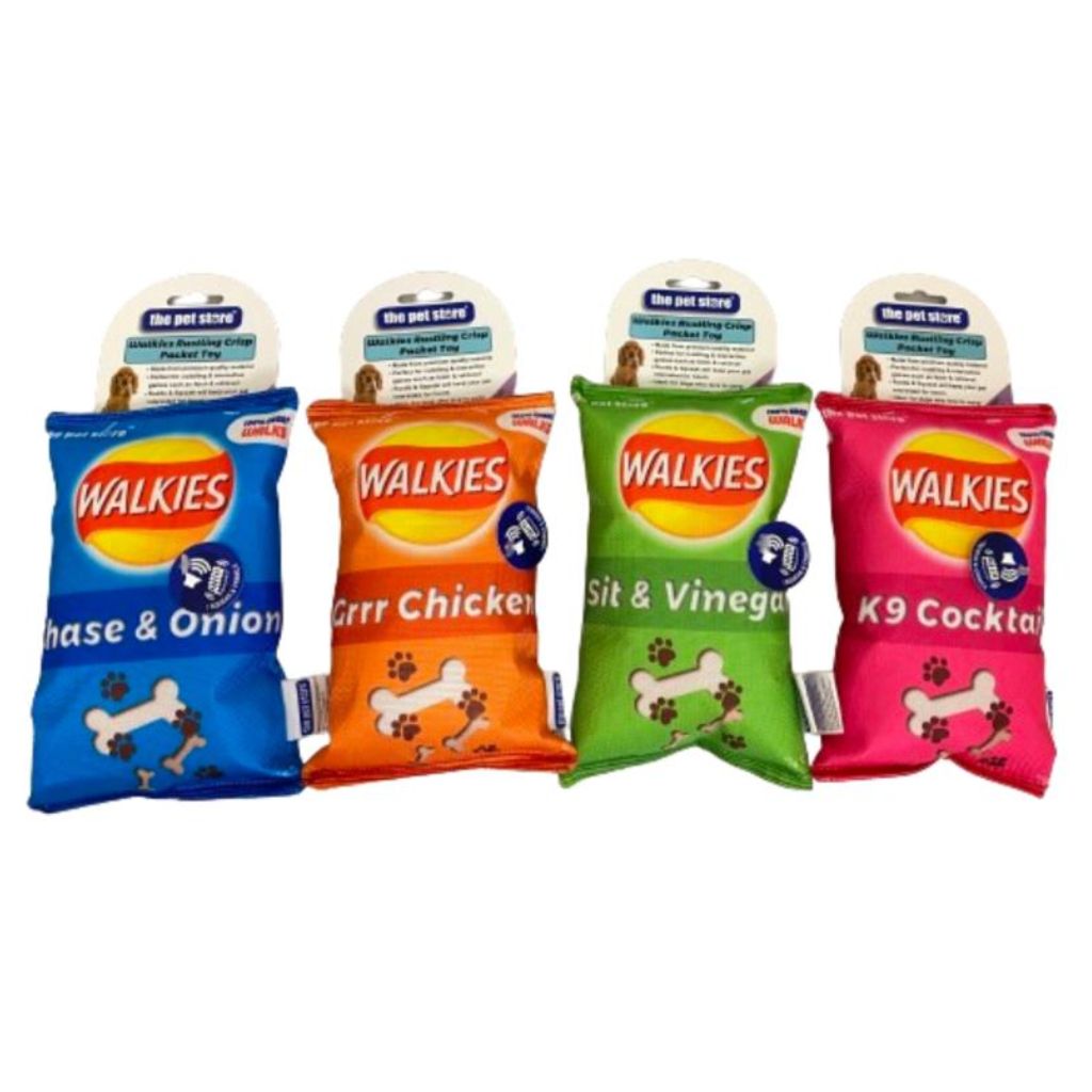 Rustling Packet Walkies Rustling Crisp Packet Toy - Default Title | Zoars Ark Pet ...