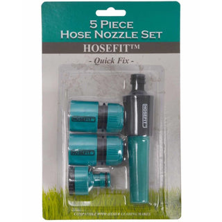 Hosefit 5 Piece Hose Nozzle Set