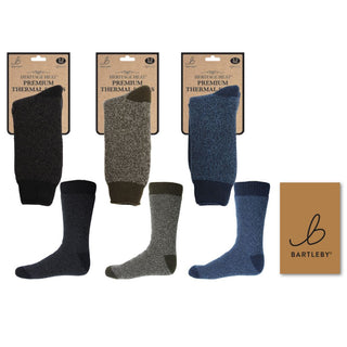 Bartleby Socks - Mens Heritage Heat Thermal, Short