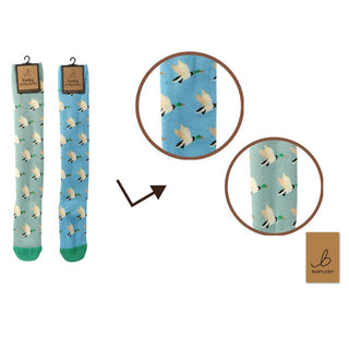 Bartleby Ladies Welly Socks - Flying Ducks, Asstd.