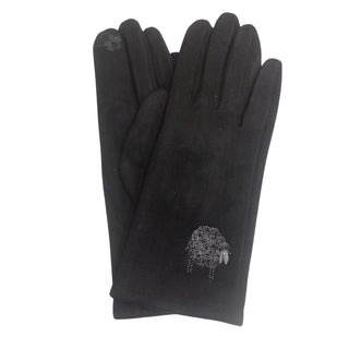 Gloves Reversible Sheep - Black