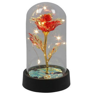 Radiant Rose LED Dome Red