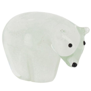 Art In Glass Handmade Polar Bear