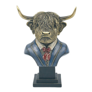 Highland Cow Dudes Bust Large