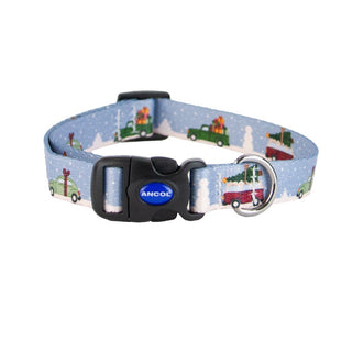Christmas Road Trip Pale Blue Collar