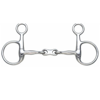 Shires Stainless Steel Hanging Cheek French Link Snaffle