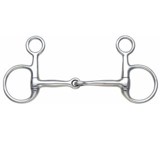 Shires Stainless Steel Hanging Cheek Snaffle