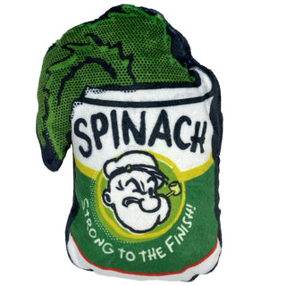 Popeye Spinach Can Dog Toy