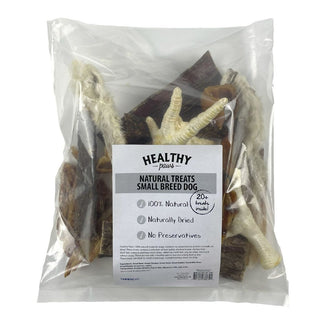 Healthy Paws Natural Dog Treat Bag