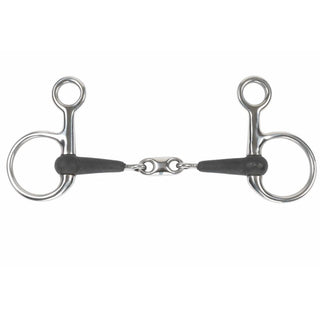 Shires Equikind+ Hanging Cheek Peanut Link Bit