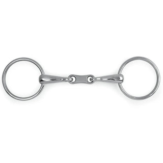 Shires Stainless Steel French Link Loose Ring Snaffle