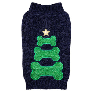 Luxe Chenille Tree Sweater