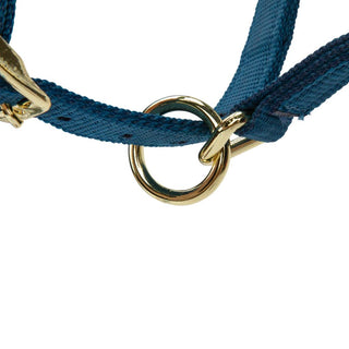 Shires Topaz Nylon Headcollar Navy