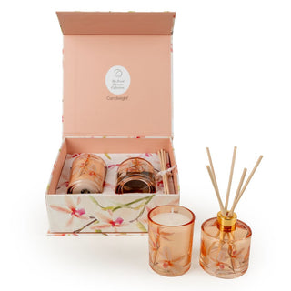 Violet & Iris Flower Gift Box Set