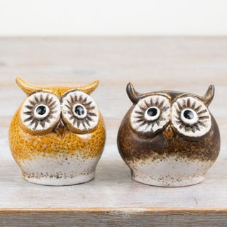 Rustic Brown Owls