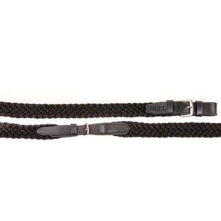 Velocity Gara Plaited Games Reins Black 3/4x48''
