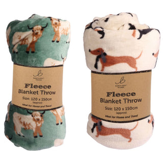 Printed Throw - Assorted Designs