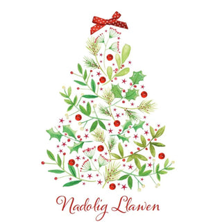 Nadolig llawen (Tree) Christmas Card