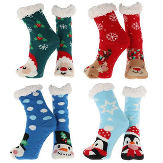 Ladies Nuzzles Christmas Socks