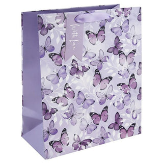 Butterfly Gift Bag Purple