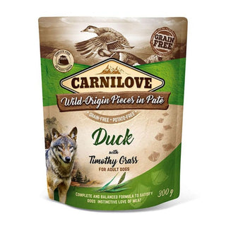 Carnilove Dog Pouch  Duck with Timothy Grass
