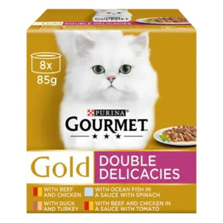 GOURMET Gold Double Delicacies Wet Cat Food