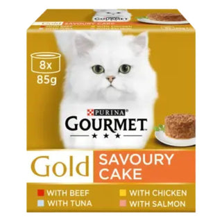 Gourmet Gold Savoury Cake Meat & Fish Variety