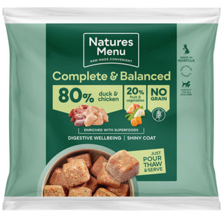 Natures Menu 80/20 Complete and Balanced Duck & Chicken 1kg